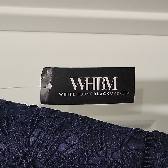 WHBM Lace Midi |Officer Blue (Navy) |  Size 14  👗 - Picture 14 of 16